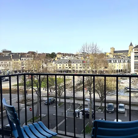 Apartament Le Cassiopee - Vue Port - Hyper Centre Caen